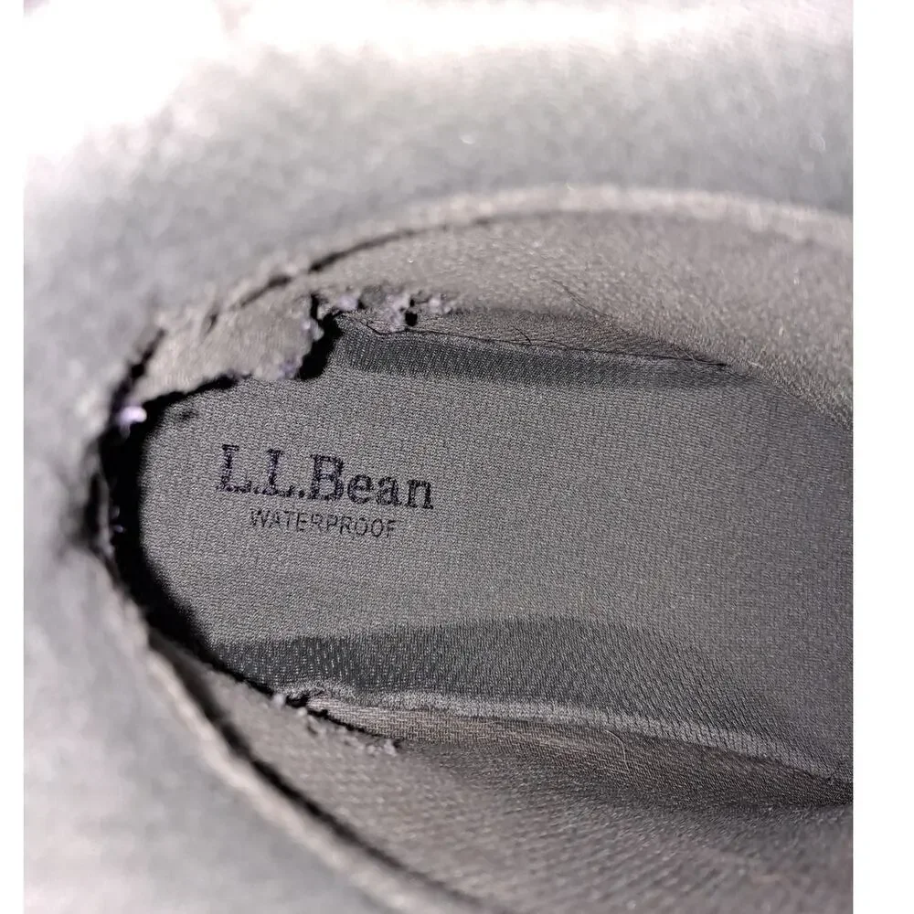 L.L. Bean Men's Brown Waterproof Lace Up Insulated High Top Hiking‎ Boots Size 8